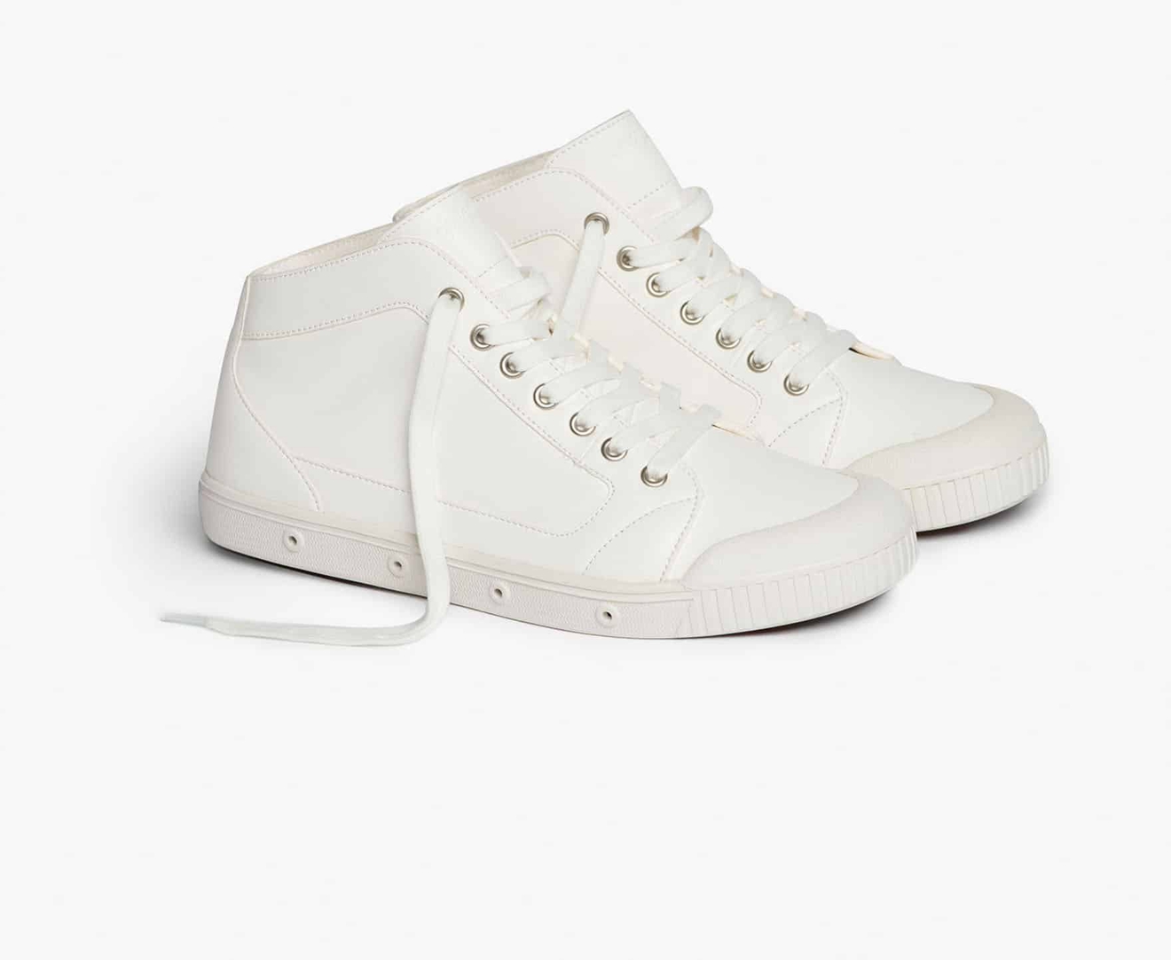 Spring Court M2 LAMBSKIN Men's Trainers White | South Africa-43YNCQILR